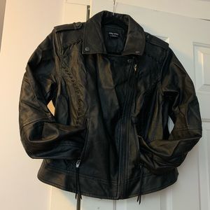 City Chic Faux Leather Jacket